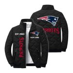 Personalized Patriots Est 1960 Winter Warm Quilted Jacket