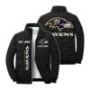 Personalized Ravens Est 1996 Winter Warm Quilted Jacket