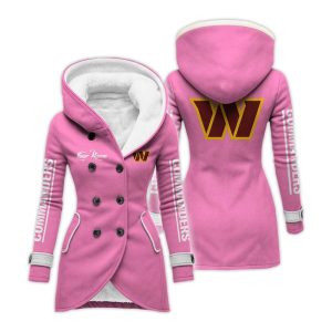 Personalized Commanders Long Hooded Fleece Jacket3