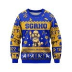 SGRho Greater Service Greater Progress Ugly Sweater