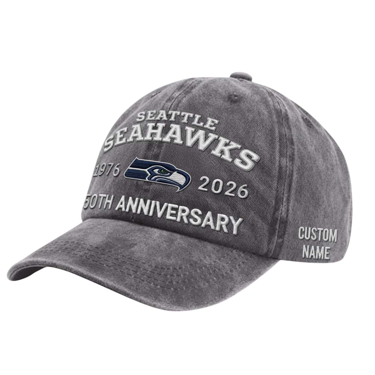 Seahawks 50th Anniversary Casual Hat Seahawks 50th Anniversary Casual Hat
