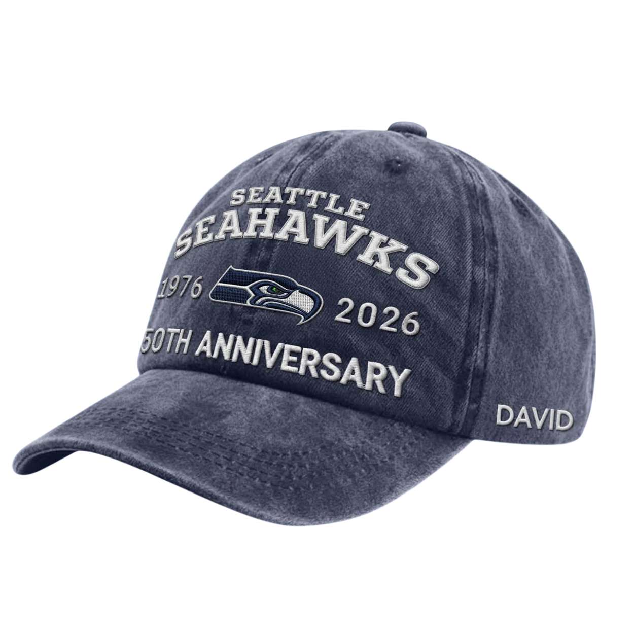 Seahawks 50th Anniversary Casual Hat Seahawks 50th Anniversary Casual Hat