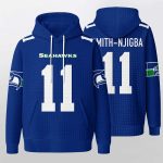 Seahawks Jaxon Smith-Njigba Waffle Hoodie