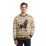 Snots Mississippi Leg Hound Ugly Christmas Sweater