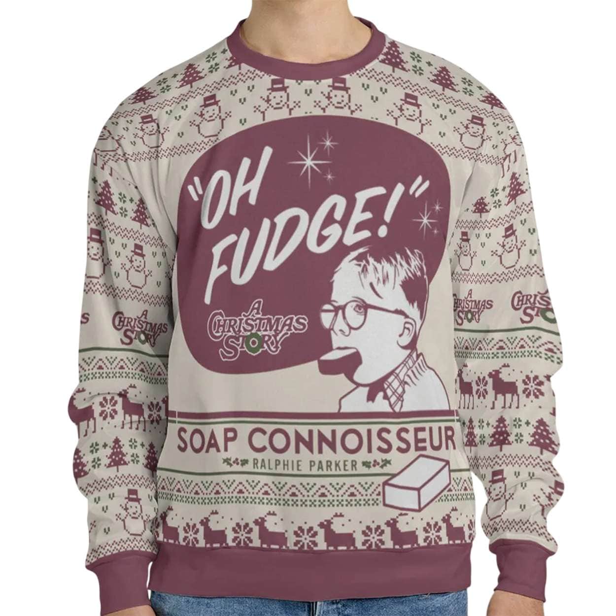 Soap Connoisseur A Christmas Story Ugly Sweater Soap Connoisseur A Christmas Story Ugly Sweater