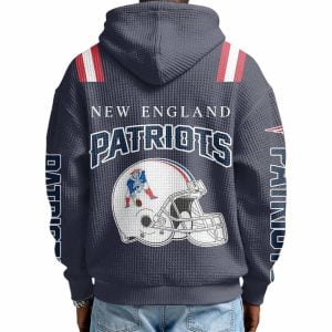 Personalized Patriots Est 1879 Half Zip Waffle Hoodie 2 Personalized Patriots Est 1879 Half Zip Waffle Hoodie2