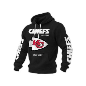 Chiefs Est 1960 Personalized Waffle Hoodie3