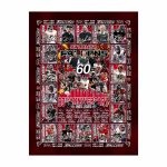 The Falcons 60th Anniversary 1965-2025 Blanket