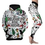 The Nightmare Before Christmas Hoodie Legging Set