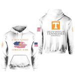 The University Of Tennessee Knoxville A True Patriot Charlie Kirk 2025 Hoodie