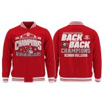 UGA 2025 SEC Football Conference Champions Bomber Jacket