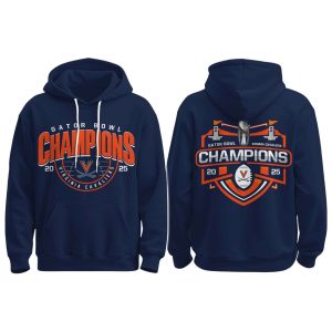 2025 Virginia Cavaliers Gator Bowl Champions Hoodie