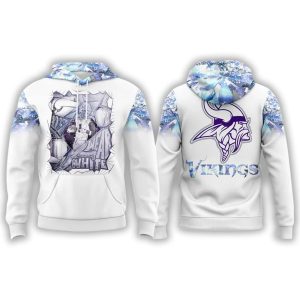 2025 Vikings Winter Whiteout Week Hoodie4