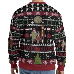 Holiday Mischief Home Alone Ugly Christmas Sweater3