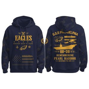 2025 Eagles Pearl Harbor Remembrance Day Hoodie