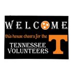 Welcome This House Cheer for Volunteers Doormat