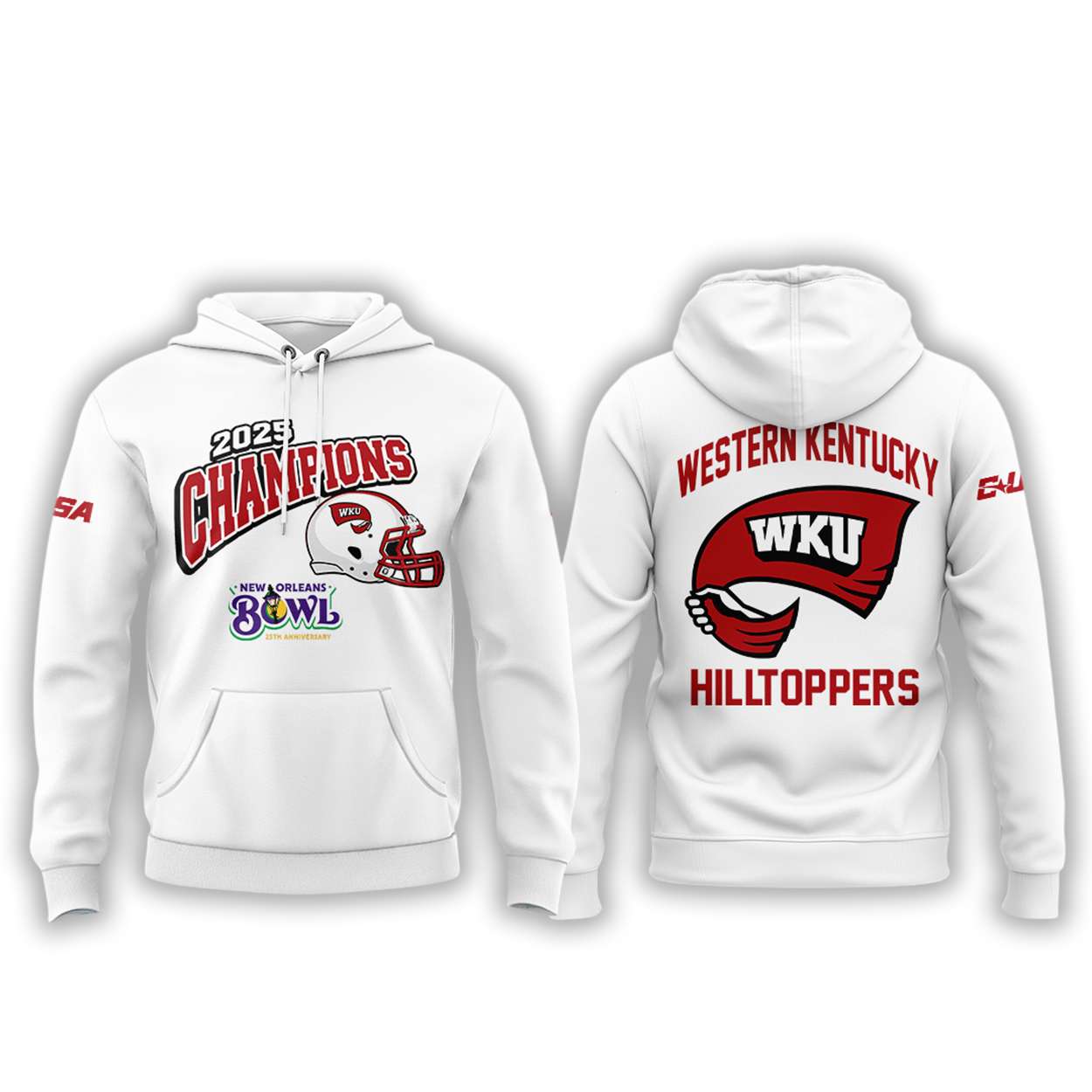 Western Kentucky 2025 Bowl Champions Hoodie Western Kentucky 2025 Bowl Champions Hoodie