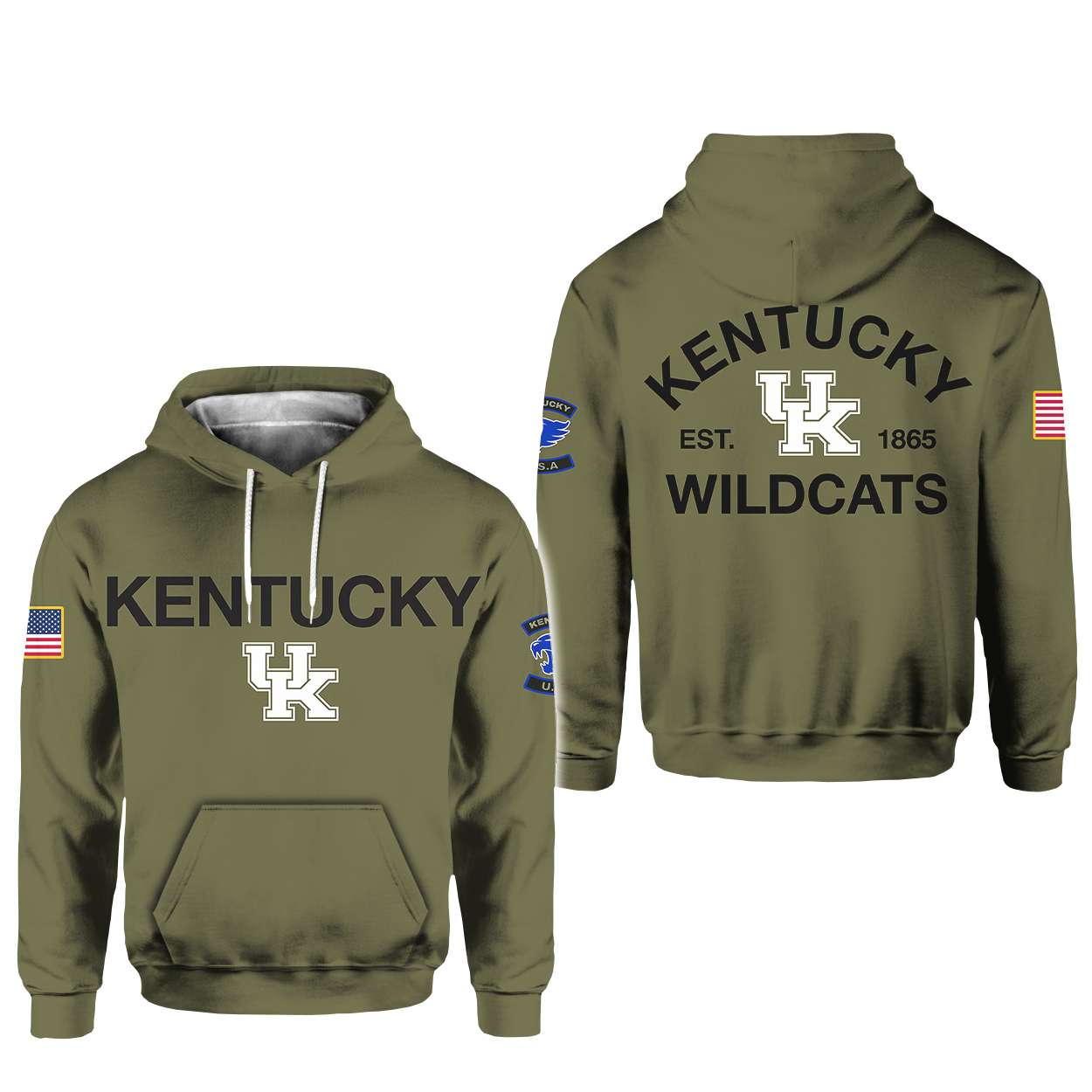 Wildcats Military Appreciation Hoodie 2025 1 Wildcats Military Appreciation Hoodie 2025