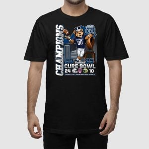 Old Dominion Monarchs 2025 Cure Bowl Champions Shirt 3