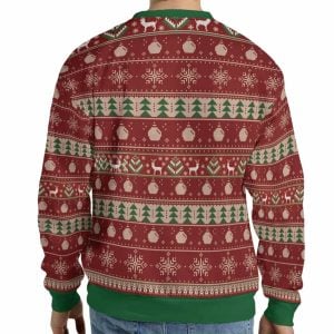 Walken In A Winter Wonderland Ugly Christmas Sweater3