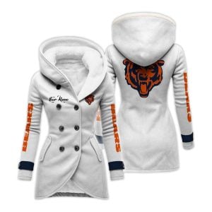 Personalized Bears Long Hooded Fleece Jacket 1 Personalized Bears Long Hooded Fleece Jacket1
