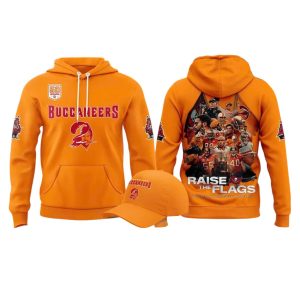 Buccaneers 50th Season Raise The Flags Hoodie