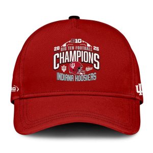 IU 2025 Big Ten Football Conference Champions Hoodie 2 IU 2025 Big Ten Football Conference Champions Hoodie2