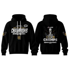 Kennesaw State Owls Conference USA Champions 2025 Hoodie