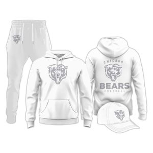 2026 Bears White Out Hoodie