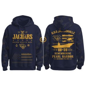 2025 Jaguars Pearl Harbor Remembrance Day Hoodie