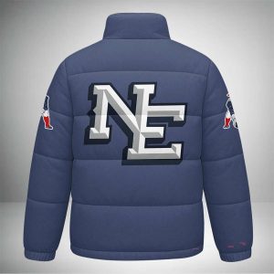 2025 We Are All Patriots Rivalries Nor Easter Puffer Jacket2