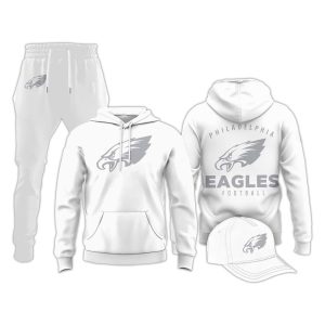 2026 Eagles White Out Hoodie