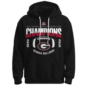 2025 Georgia Football SEC Conference Champions Hoodie1