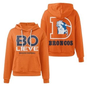 Bo Lieve Denver Football Waffle Hoodie 1 Bo Lieve Denver Football Waffle Hoodie1