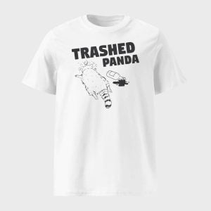 Ashland Drunk Raccoon Trashed Panda Shirt 1