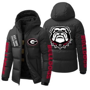 Bulldogs Est 1892 Personalized Down Jacket2