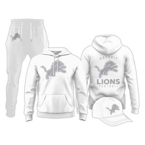 2026 Lions White Out Hoodie