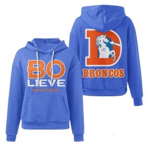 Bo Lieve Denver Football Waffle Hoodie 2 Bo Lieve Denver Football Waffle Hoodie2