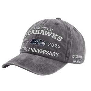 Seahawks 50th Anniversary Casual Hat