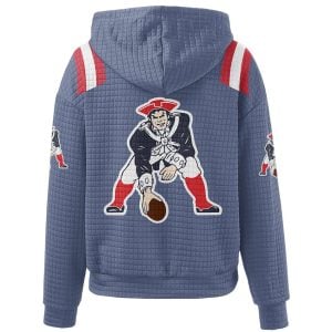 Pat Patriot 11 Rivalries Waffle Hoodie2
