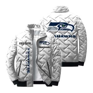 Personalized Seahawks Est 1976 Winter Warm Quilted Jacket3