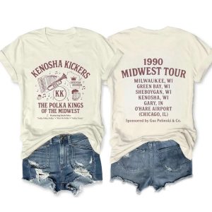 The Kenosha Kickers Polka Band Tee 3 The Kenosha Kickers Polka Band Tee3