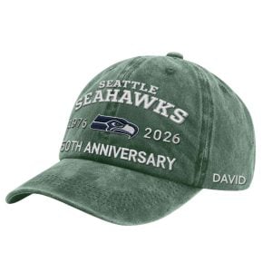 Seahawks 50th Anniversary Casual Hat 3 Seahawks 50th Anniversary Casual Hat3