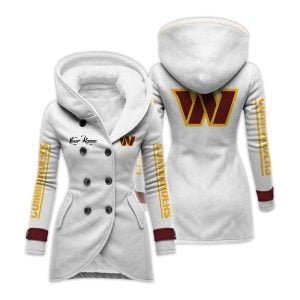 Personalized Commanders Long Hooded Fleece Jacket1