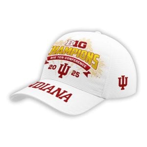 Indiana Football 2025 Big Ten Champions Cap3
