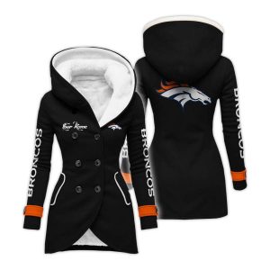 Personalized Broncos Long Hooded Fleece Jacket 2 Personalized Broncos Long Hooded Fleece Jacket2