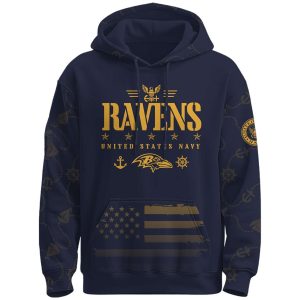 2025 Ravens Pearl Harbor Remembrance Day Hoodie1