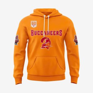 Buccaneers 50th Season Raise The Flags Hoodie1