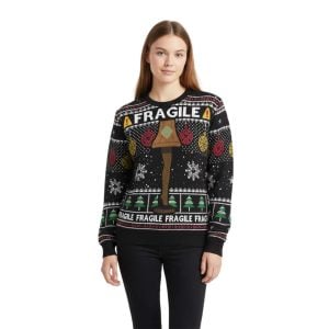 Fragile Leg Lamp A Christmas Story Ugly Christmas Sweater