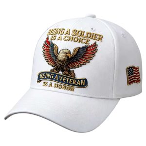 Being A Soldier Being A Veteran Commemorative Cap2